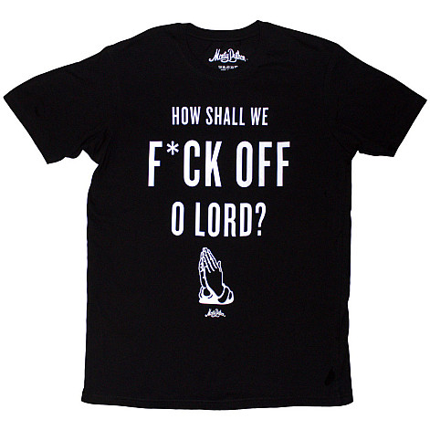 Monty Python koszulka, F Off Black, męskie