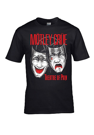 Motley Crue koszulka, Theatre Of Pain Black, męskie