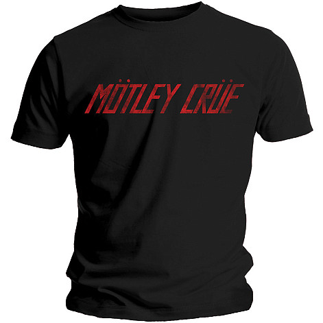 Motley Crue koszulka, Distressed Logo, męskie