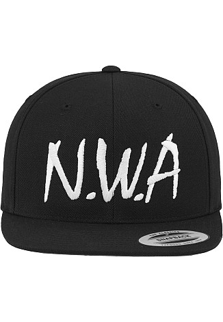 N.W.A czapka z daszkiem snapback, N.W.A Black, uni