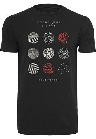 Twenty One Pilots koszulka, Pattern Circles Black, męskie