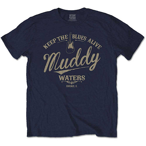 Muddy Waters koszulka, Keep The Blues Alive, męskie