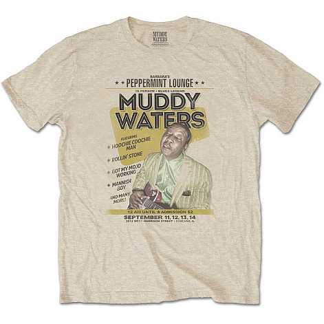 Muddy Waters koszulka, Peppermint Lounge, męskie