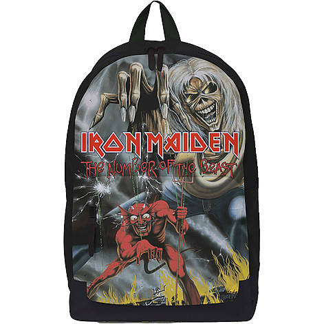 Iron Maiden plecak PES 43x30x15 cm/580 g, Number Of The Beast Black