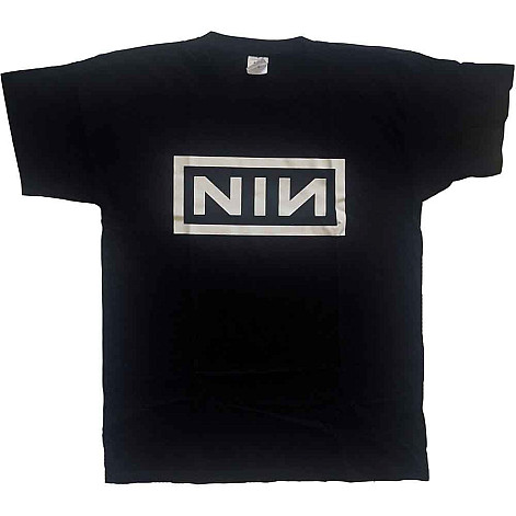 Nine Inch Nails koszulka, Classic Logo Black, męskie