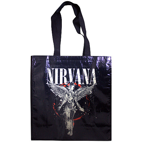 Nirvana torba na zakupy Eco PES 40x38x15 cm/120g, In Utero Black