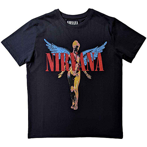 Nirvana koszulka, Angelic, męskie