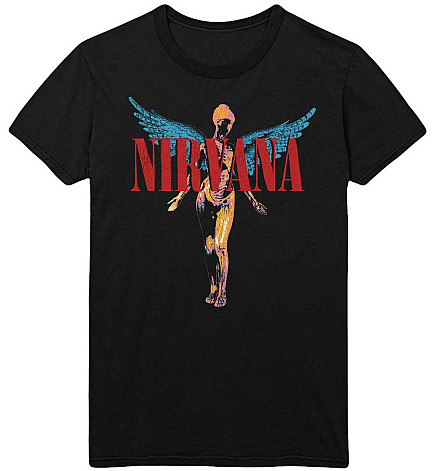 Nirvana koszulka, Angelic, męskie
