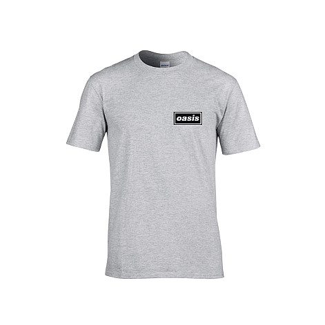 Oasis koszulka, Definitely Maybe Promo BP Grey, męskie