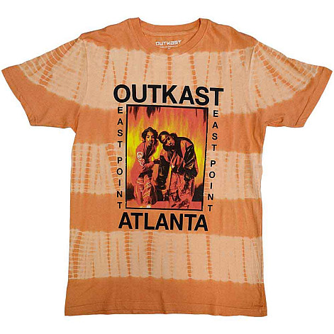 Outkast koszulka, Atlanta Dye Wash Orange, męskie