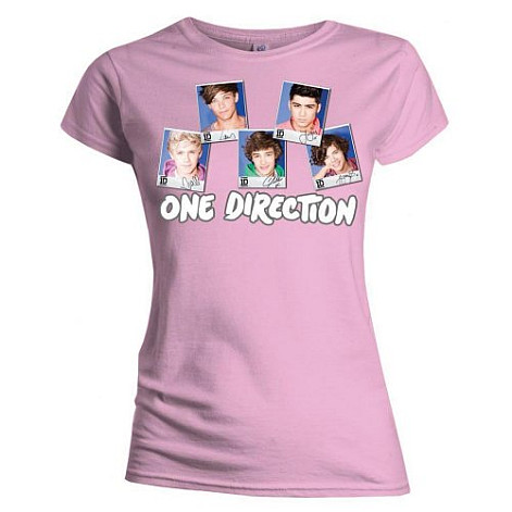 One Direction koszulka, Polaroid Pink, damskie
