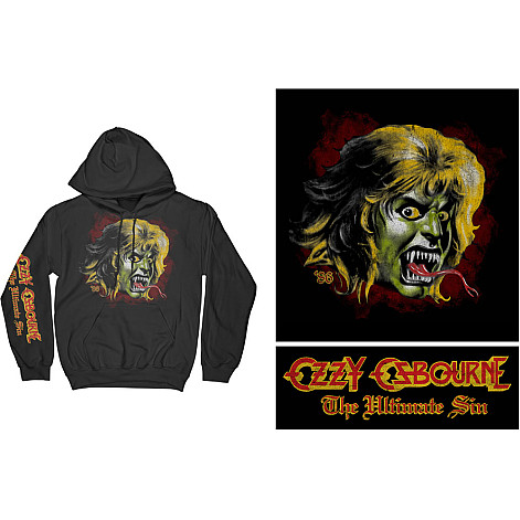 Ozzy Osbourne bluza, Ozzy Demon Black, męska