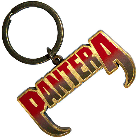 Pantera kovová brelok 55mm, Fangs Logo Zinc