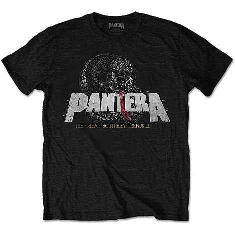 Pantera koszulka, Snake Logo Black, męskie