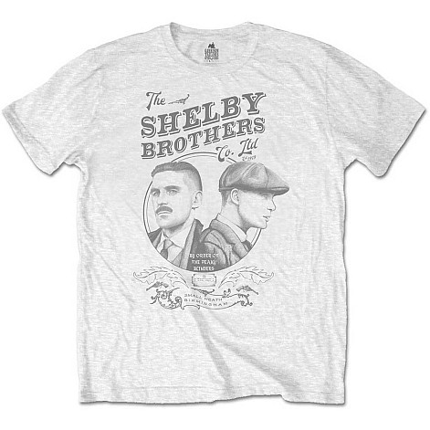 Peaky Blinders koszulka, Shelby Brothers Circle Faces, męskie