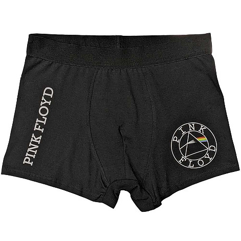 Pink Floyd boxerky CO+EA, Circle Logo Black, męskie