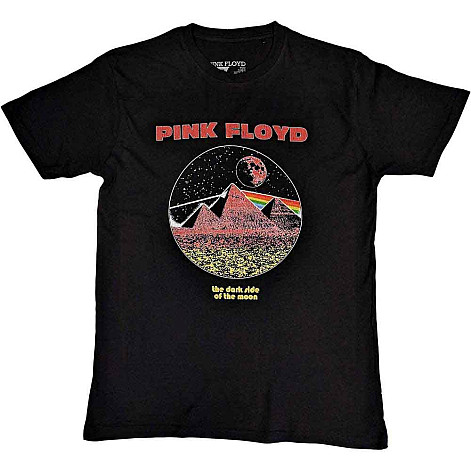 Pink Floyd koszulka, Vintage Pyramids Black, męskie