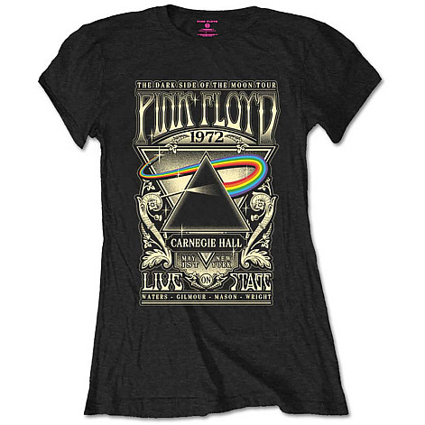 Pink Floyd koszulka, Carnegie Hall Poster Girly, damskie