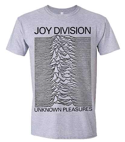 Joy Division koszulka, Unknown Pleasures, męskie