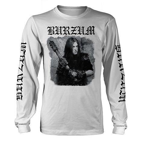 Burzum koszulka długi rękaw, Anthology 2018 Sleeve Print White, męskie