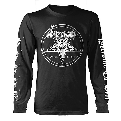 Venom koszulka długi rękaw, Welcome To Hell BP Black, męskie