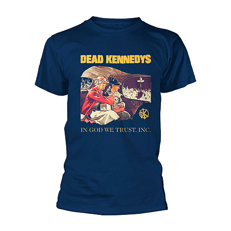 Dead Kennedys koszulka, In God We Trust Navy, męskie