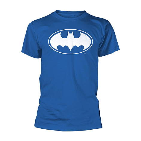 Batman koszulka, White Logo Blue, męskie