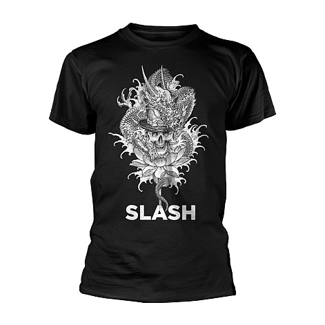 Slash koszulka, Dragon Skull Black, męskie