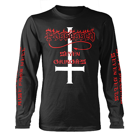 Possessed koszulka długi rękaw, Seven Churches BP Black, męskie