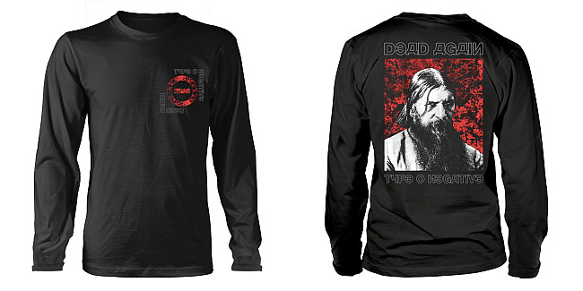 Type O Negative koszulka długi rękaw, Red Rasputin BP Black, męskie
