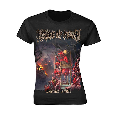 Cradle Of Filth koszulka, Existence (All Existence) Girly BP Black, damskie