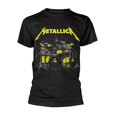 Metallica koszulka, Lars M72 Kit Black, męskie