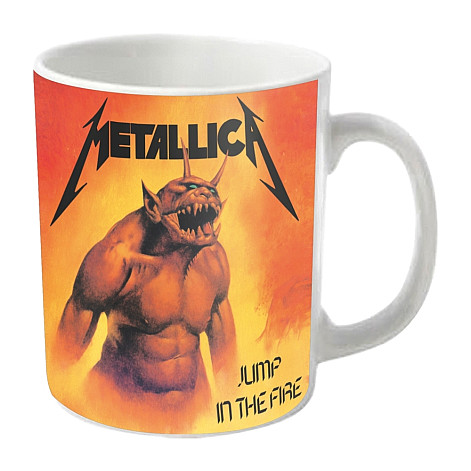 Metallica ceramiczny kubek 250ml, Jump In The Fire