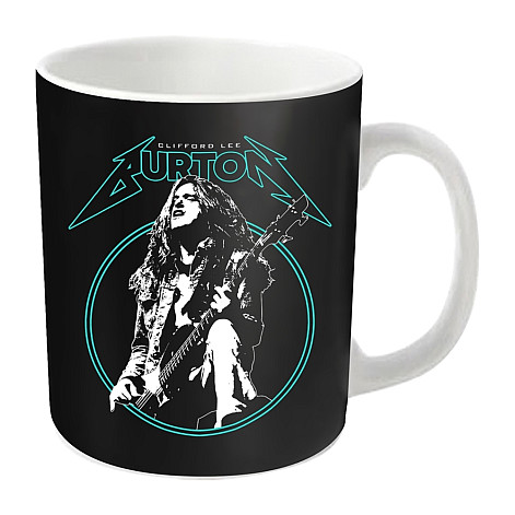 Metallica ceramiczny kubek 250ml, Cliff Burton - Live Clean