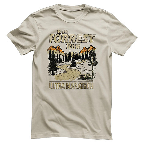 Forrest Gump koszulka, Ultra Marathon Khaki, męskie