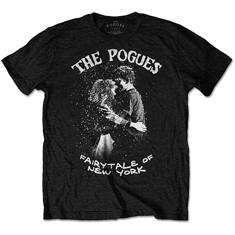 The Pogues koszulka, Fairy-tale Of New York Black, męskie