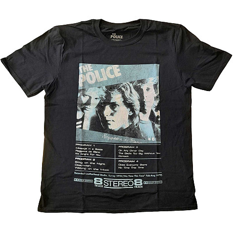 The Police koszulka, Reggatta 8 Track Black, męskie