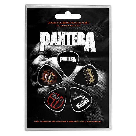 Pantera set trsátek 5 szt (1 mm), Vulgar Display of Power, uni