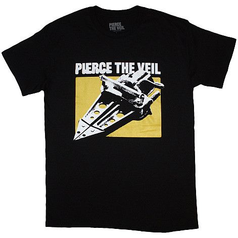 Pierce The Veil koszulka, Jaws Black, męskie
