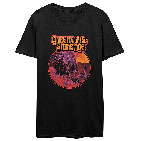 Queens of the Stone Age koszulka, Hell Ride Black, męskie