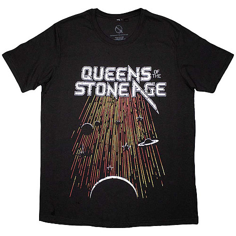 Queens of the Stone Age koszulka, Meteor Shower Black, męskie