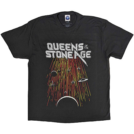 Queens of the Stone Age koszulka, Meteor Shower Charcoal Grey, męskie