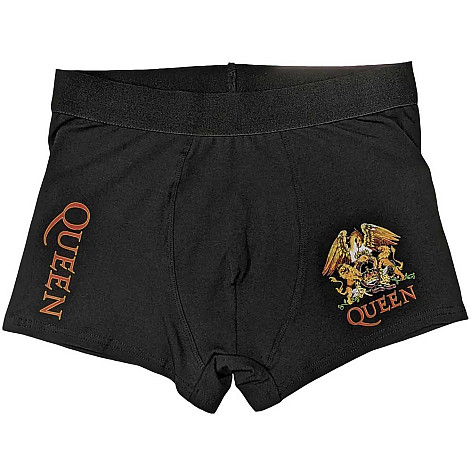 Queen boxerky CO+EA, Classic Crest Black, męskie