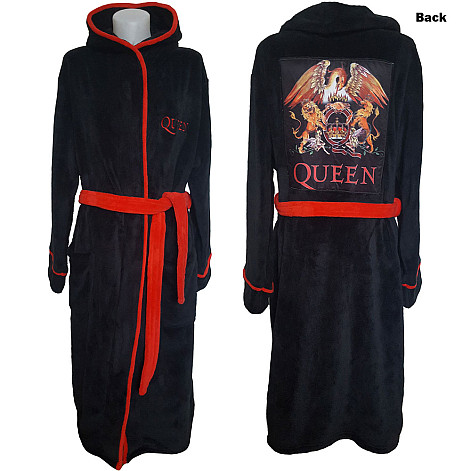 Queen szlafrok, Classic Crest Black