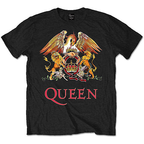 Queen koszulka, Classic Crest, męskie