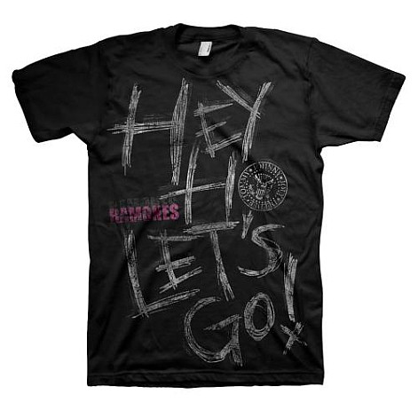 Ramones koszulka, Hey Ho!, męskie