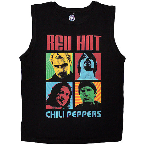 Red Hot Chili Peppers podkoszulek, Portrait Photos Black, męskie