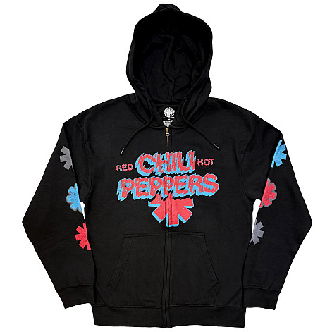 Red Hot Chili Peppers bluza, Shock Logo Zipped Black, męska