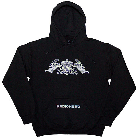 Radiohead bluza, Bearhead Crest Black, męska