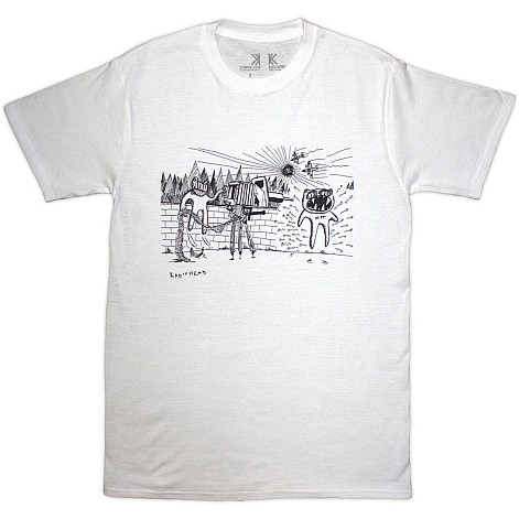 Radiohead koszulka, Despot Organic White, męskie